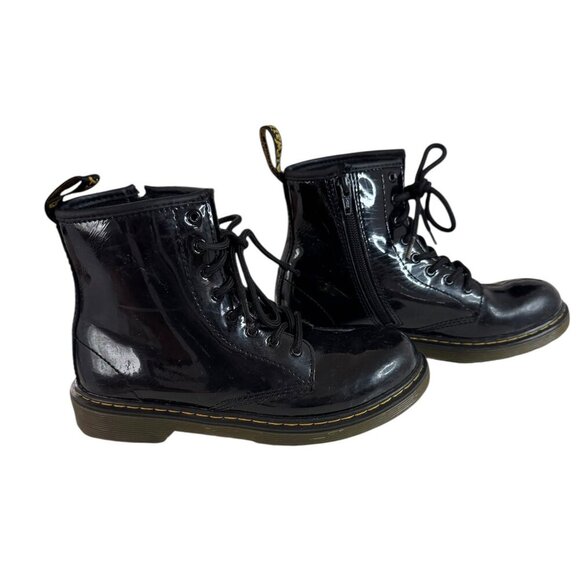 Doc Martens Patent Leather Lace Up Boots Size EU 36 - Picture 2 of 7